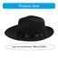 Yoo Vintage Bowlers Mũ Nam Nữ Dự Tiệc Fedoras Mũ Có Thắt Lưng Trang Phục Hóa Trang Nón Quý Ông Mũ Sân Khấu Nón