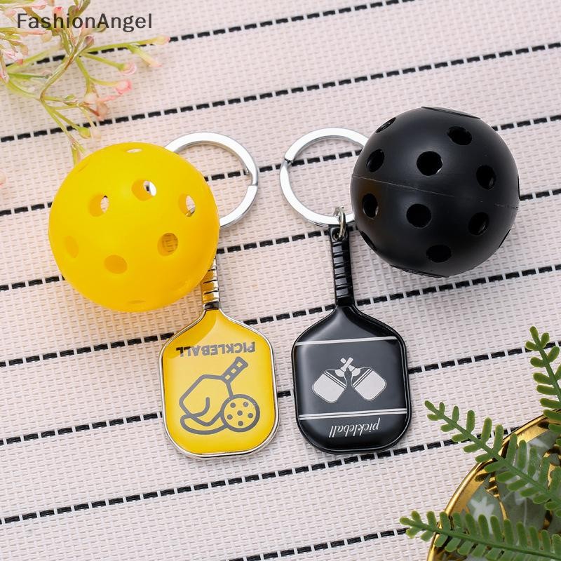FashionAngel Hợp Kim Kẽm Pickleball Vợt Móc Khóa Cho Túi Ví Chìa Khóa Ô Tô Mặt Dây Chuyền Dễ Thương Pickleball Thể Thao Lưu Niệm Móc Khóa VN