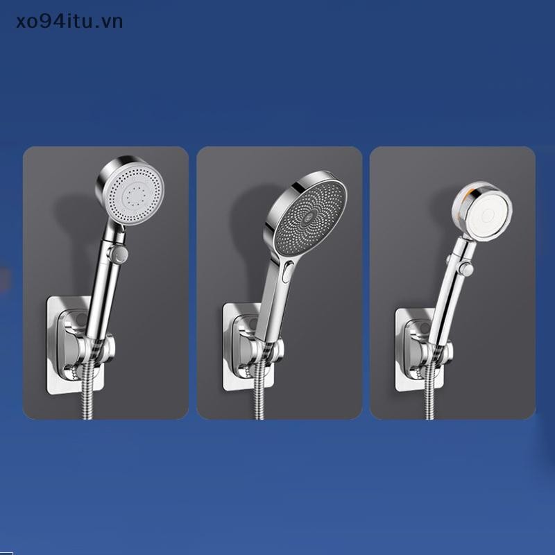 XOITU Giá đỡ tay tắm tự dính Giá đỡ tấm đế cố định treo tường có thể điều chỉnh cho phụ kiện phòng tắm VN