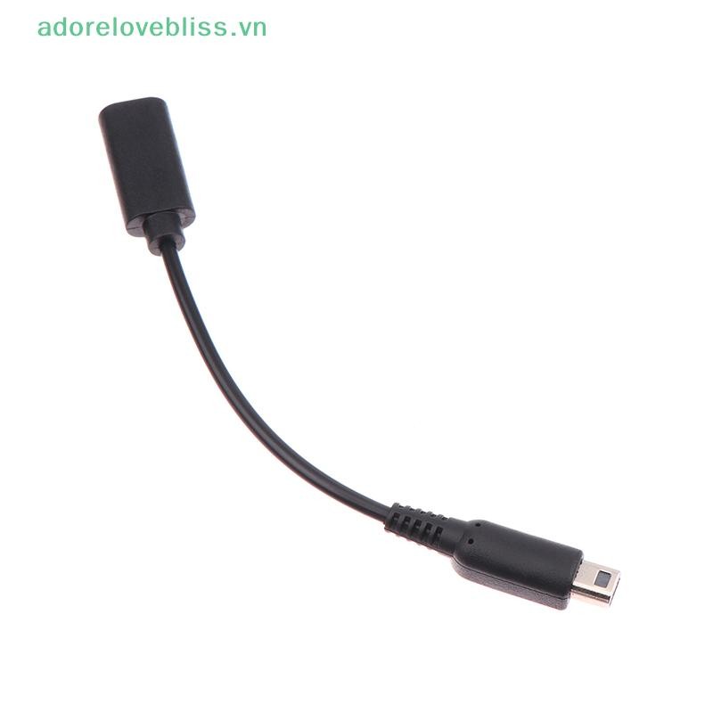Thêm Dây Cáp Sạc USB C Loại C CHO NDSI 3DS 2DS XL / LL Mới 3DSXL / 3DSLL 2dsxl 2dsll Game Power Line BSS