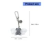 OXXGGKAO Charm Nhỏ Đổ Móc Khóa Cảm Ứng Mềm Mại Nhiều Màu Sắc Chắc Chắn Phụ Kiện Điện Thoại