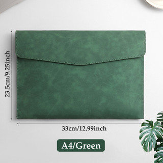 A4 / A5 File Organizer Da Thư Mục Tài Liệu Túi Kinh Doanh Cặp Túi Tập Tin Túi Tài Liệu Có Giá Đỡ Vé