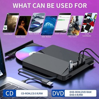 Usb 3.0 Type-C Ngoài DVD RW CD Ổ Đĩa Đầu Đọc Đầu Đọc Ổ Đĩa Quang Ngoài Cho PC Laptop Máy Tính Để Bàn