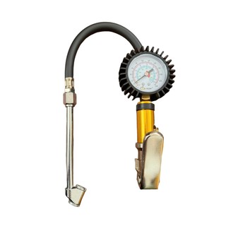 Đồng hồ bơm lốp dạng bấm Maxsupe , bơm xe tay bóp thẳng,vòi chuyên dùng bơm ô tô, xe tải