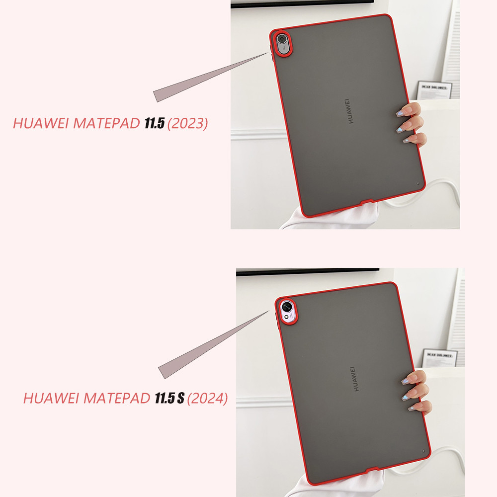 Ốp Lưng Cứng Tương Thích Với HUAWEI MatePad 11.5 2023 BTKR-W09 11.5 S 11.5S 2024 TGR-W09 Bao Da Thân Thiện Với Da Sa Mạc Vàng