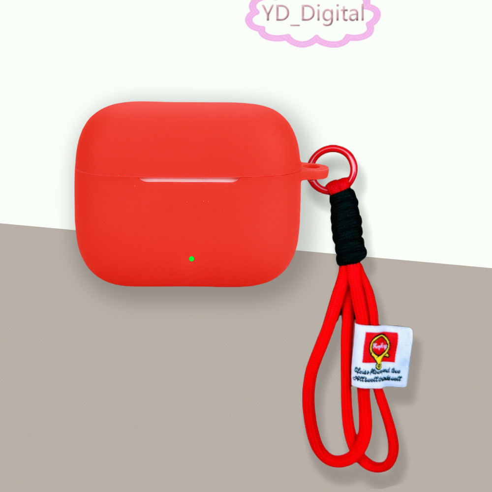 Ốp Lưng Cho Oppo Enco Buds 3 pro Silicone Bảo Vệ Air4i Nylon Dây Bảo Vệ Vỏ Mềm Chống Bụi Tay Dây Đeo Phụ Kiện