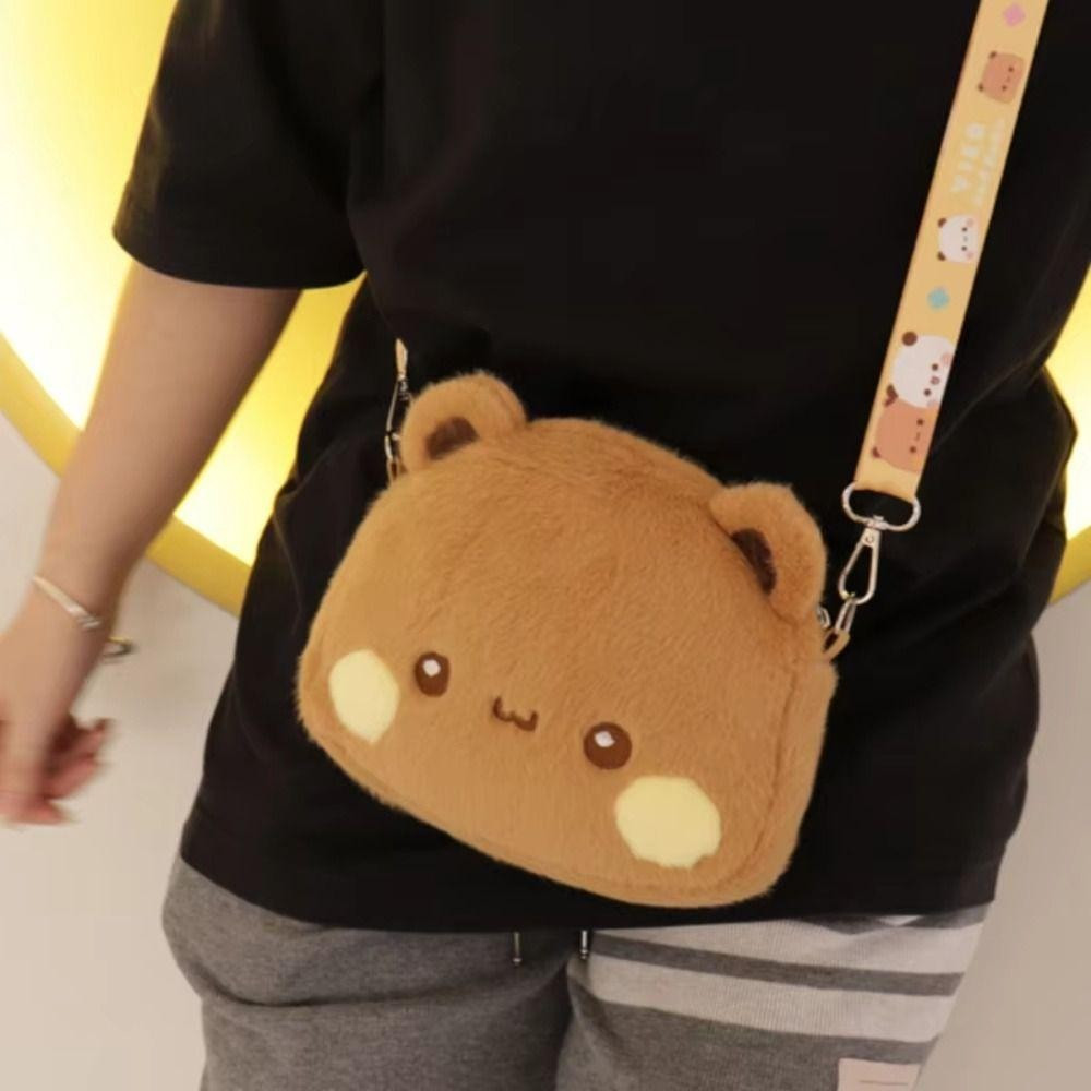 Bán Gấu Trúc Bubu Và Yier Đầu Lớn Búp Bê Túi Messenger Hoạt Hình Dễ Thương Gấu Trúc Gấu Búp Bê Kawaii Túi Đeo Vai Cặp Đôi Đồ Chơi Sinh Nhật