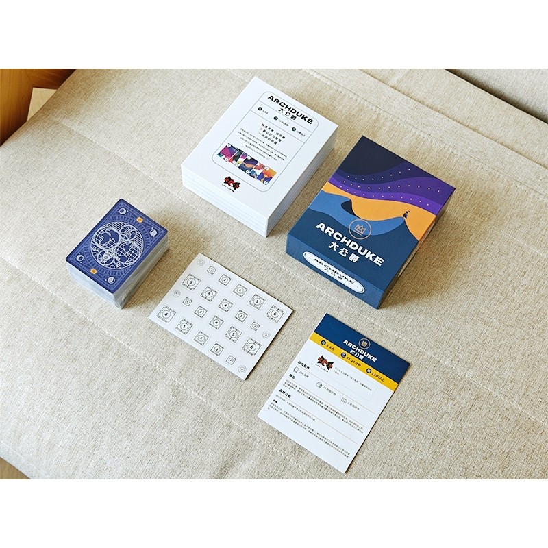[Luật Việt] Boardgame Archduke Mini Card Game Tigar 2S6590