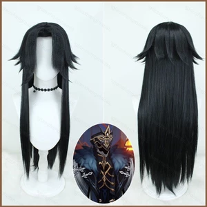 You Genshin Impact II Capitano The Captain Cosplay Tóc Giả Da Đầu Nhân Tạo Anime Tóc