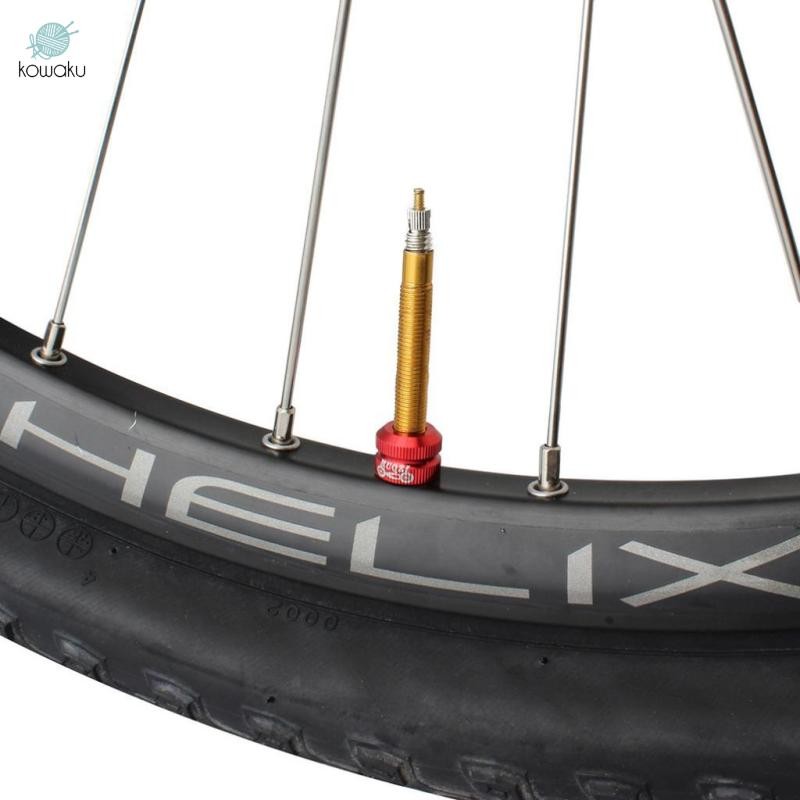 Đai ốc lốp chân không bằng hợp kim nhôm, Đai ốc van lốp xe đạp nhẹ & bền - MTB Road Colors