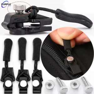 Đầu dây kéo nylon tháo rời, hợp kim, nhẹ, phụ kiện may đa năng