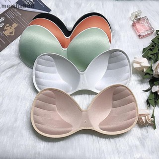 Meisha888 Hemming Push Up Swimsuit Pad Chèn Ngực Đệm Bikini Đệm Áo Ngực Tăng Cường Bọt Biển Đệm Cơ Thể Trang Bị Nhiều Màu Sắc Mềm Mại Thoải Mái Áo Ngực Pad