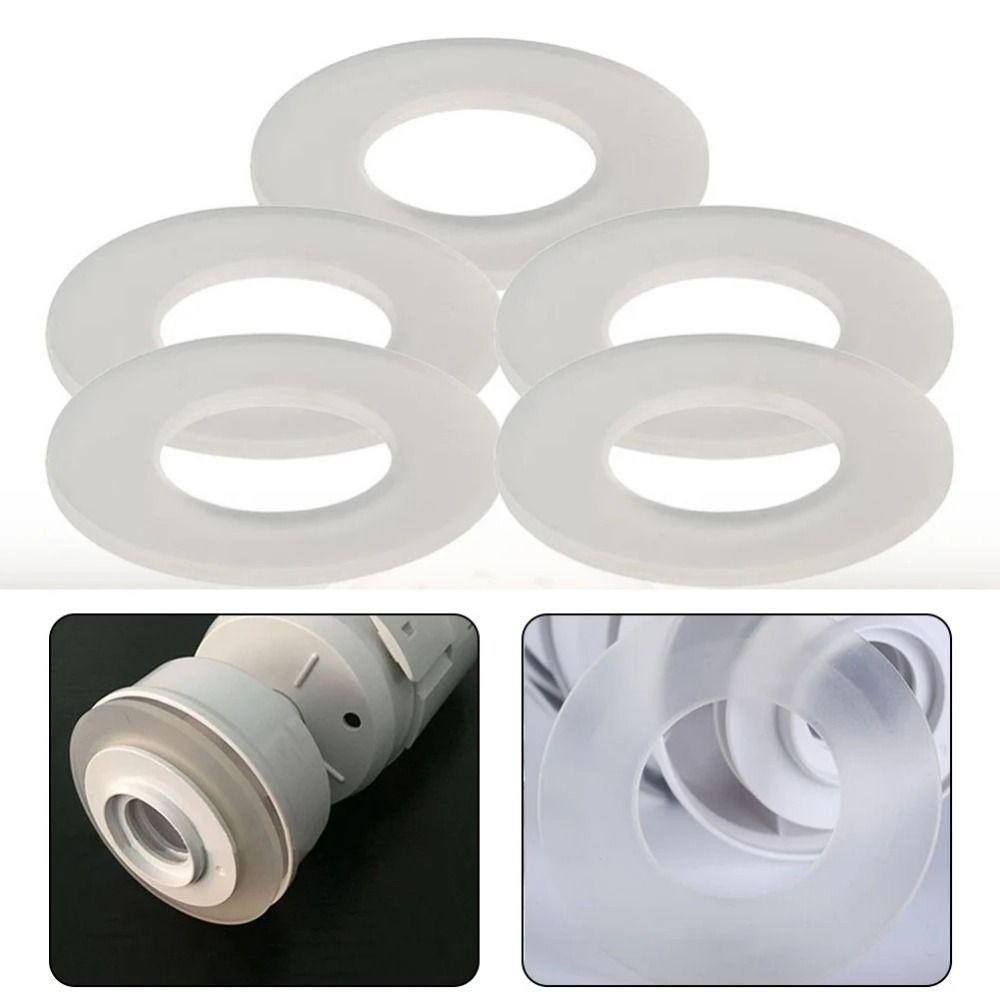 ESSENCEH 1 / 5 Chiếc Vòng Niêm Phong Chống Nước, Màng Cao Su Silicon Chống Thấm Nước Gioăng Van Xả Máy Giặt, Đa Năng 816.41.88.1 Bộ Phận Bồn Cầu Van Xả Cói Cho Geberit