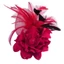 Mũ Fascinator GAVESTO, Băng đô tiệc trà nhiều màu lông vũ, Phụ kiện tóc hình hoa mô phỏng thời trang