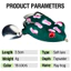 1 Mini Topwater Ếch 16 Màu Mồi Câu Cá 4g / 3.5cm Đầu Rắn Dụ Topwater Đúc Mồi Bơi Nhân Tạo Mắt 3D Với Kim Sa Lấp Lánh Đôi