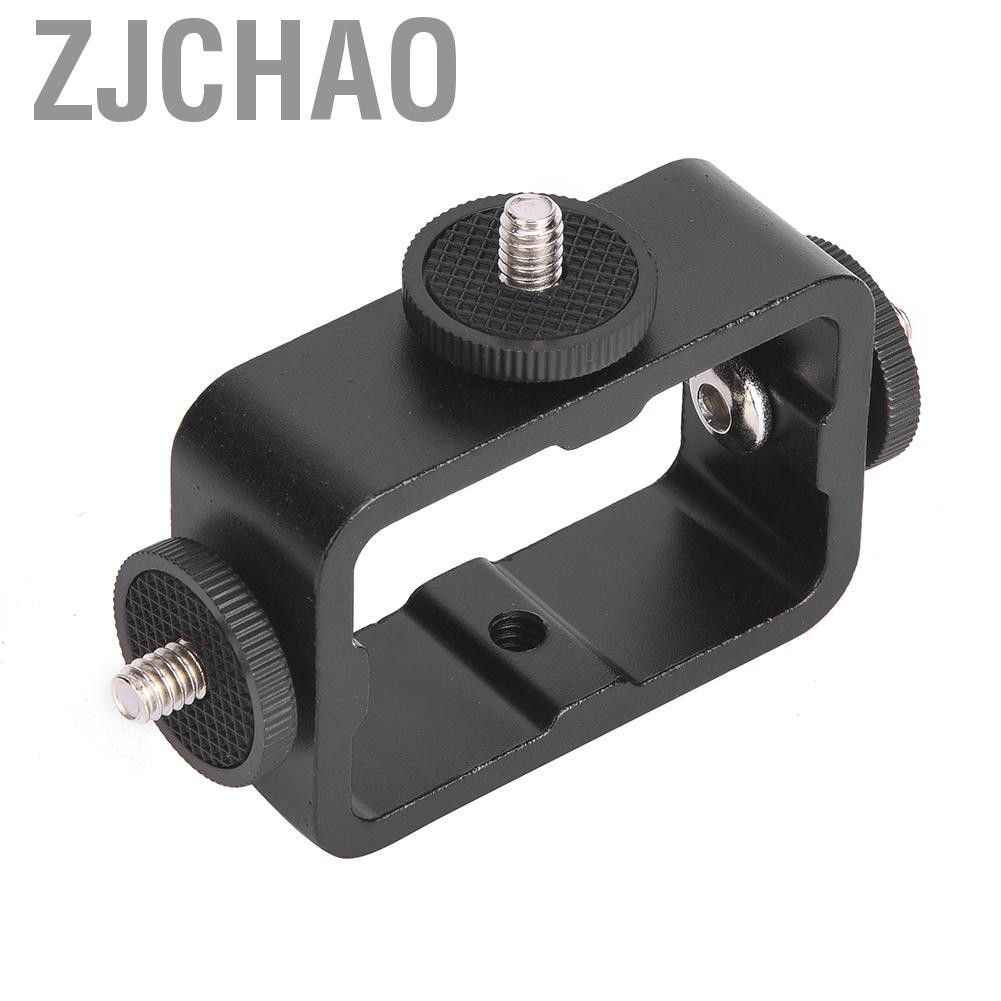 Zjchao Kẹp điện thoại 3 vị trí cho Camera hành động Gopro Osmo Giá đỡ cố định