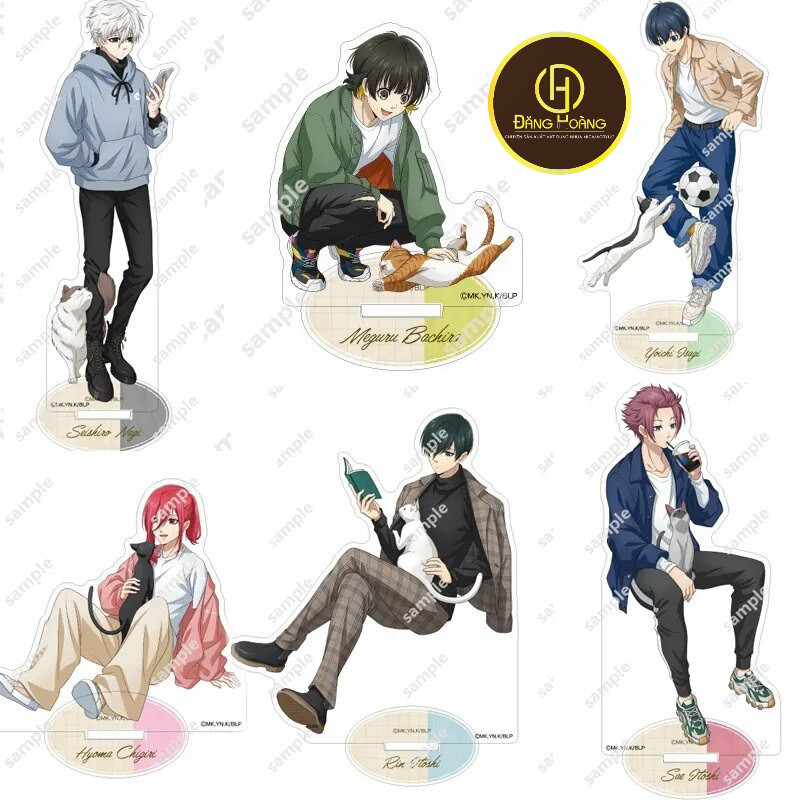Mô hình Standee Anime BLUE LOCK Itoshi Rin Nagi Seishiro Bachira Meguru ...