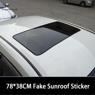 Diaper & CORED Cho Xe Sửa Đổi Mô Phỏng Sunroof Giả Sunroof Phim Ô Tô Sửa Đổi Cửa Sổ Mặt Trời Sửa Đổi Trang Trí Ô Tô YTH