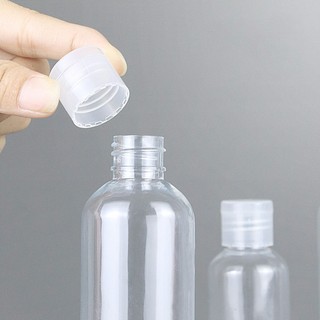 Combo10 Chai Nhựa Nắp Bật 5ML/10ML/20ML/30ML/50ML/60ML/80ML/100ML Đựng Gel Rửa Tay - Chai Nhựa Pet SUNND