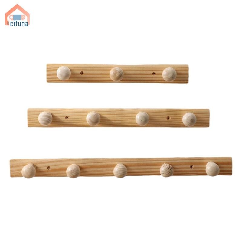 Móc áo khoác bằng gỗ Móc treo tường hạng nặng cho nhà bếp treo tường cửa