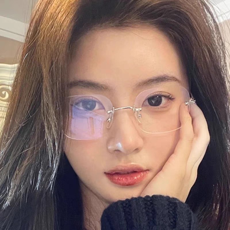 Kính cận thị thời trang -1.0 -1.5 -2.0 -2.5 -3.0 -3.5 -4.0 -4.5 -5.0 -5.5 -6.0 độ dành cho nam và nữ với tròng kính có thể tháo rời kính chống ánh sáng xanh 104