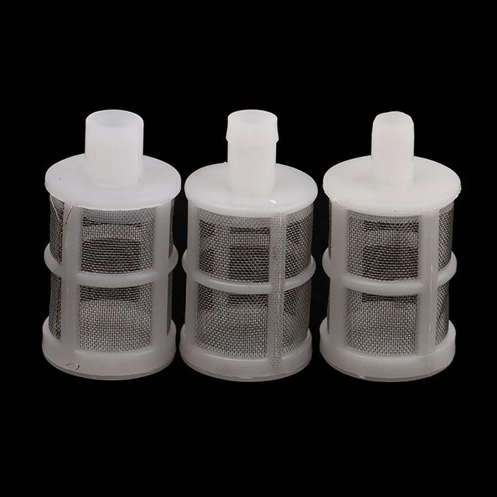 ITRUMPET 1 / 5 Bộ Lọc Máy Bơm Nước, Thủy Lợi Bể Cá Cung Cấp 8 Mm 10 Mm 12 Mm Microfilter Nước, Vật Dụng Lọc Thép Không Gỉ Màng Bơm Ống Lọc Lưới