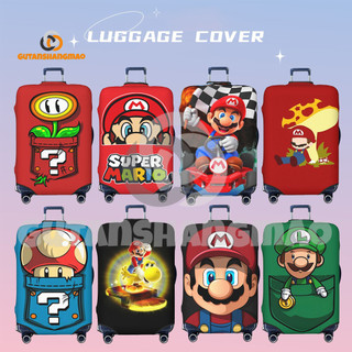 Super Mario Hành Lý Có Thể Giặt Được Vali Bảo Vệ Chống Trầy Xước Vali Phù Hợp Với Hành Lý 18-32 Inch