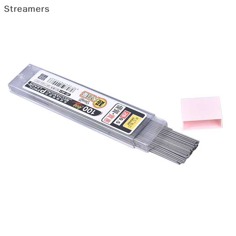 {RUA} 100 Cái / hộp Bút Chì Cơ 2B Đổ Lại Bút Chì Tự Động Mới