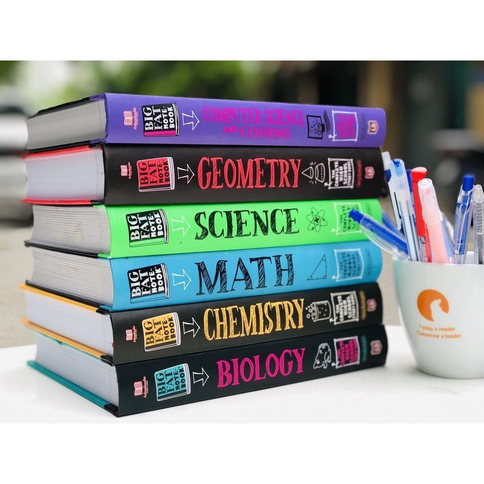 Ảnh Combo Sách : Big Fat Notebook Everything You Need To Ace ( Bộ 7 cuốn sổ tay học tập tiếng anh ) 2