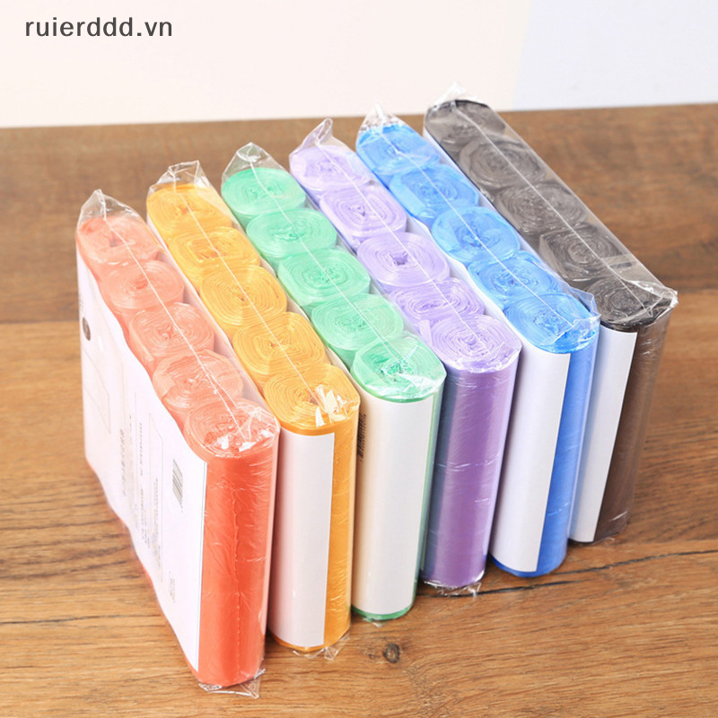 # Mới # 5 Cuộn 1 Gói 100 Chiếc Hộ Gia Đình Dùng Một Lần Túi Đựng Rác Nhà Bếp Túi Đựng Rác Vệ Sinh Túi Đựng Rác Túi Nhựa.