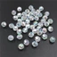 20 / 50 Chiếc 6-10 Mm Acrylic AB Màu Tròn Trái Tim Ngôi Sao Hạt DIY Handmade Chất Liệu Cho Bông Tai Dây Chuyền Trang Sức Làm