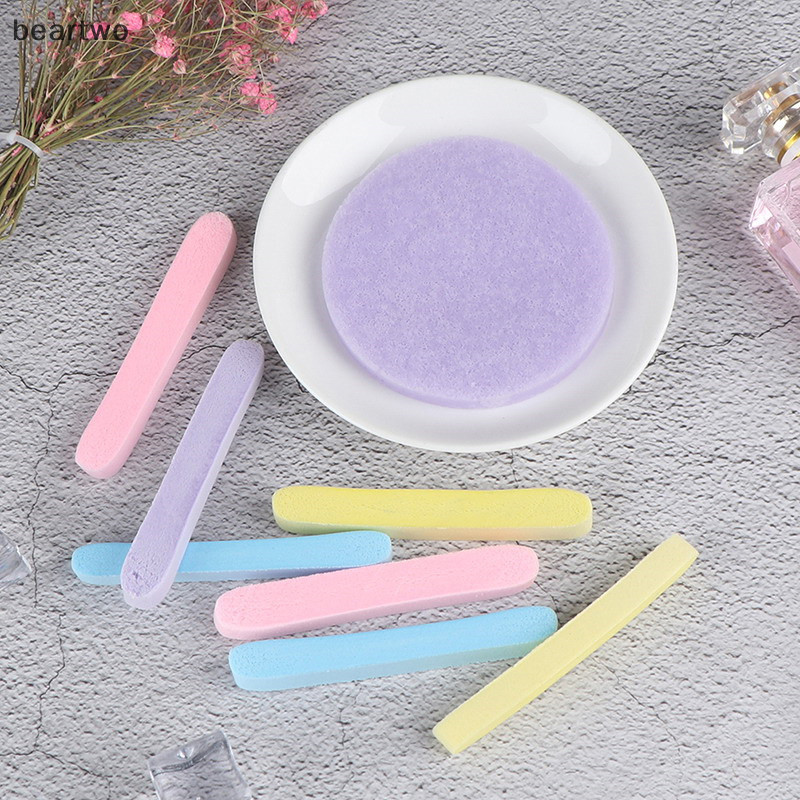 < Beartwo > 12 miếng bọt biển làm sạch da mặt dùng một lần Puff đẹp