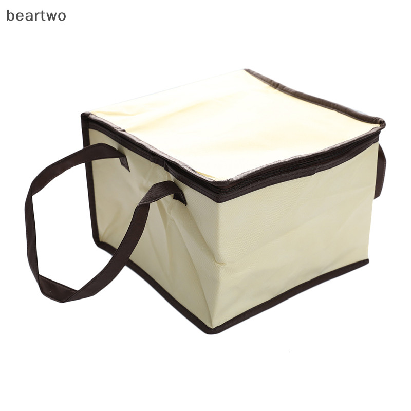 < Beartwo > 6 / 8 / 10 / 12 Inch Pizza Túi Giao Thực Phẩm Cách Nhiệt Giữ Nhiệt Dã Ngoại Đẹp