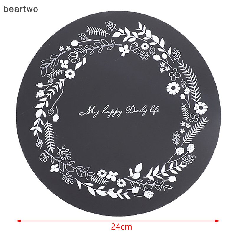 < Beartwo > 1 Bếp Thảm Cảm Ứng Nồi Từ Tính Silicon Chống Trơn Trượt Chống Chịu Nhiệt Cho Nồi Cảm Ứng Đẹp