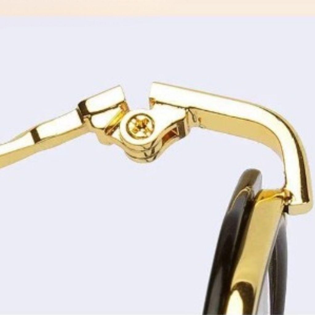 Mắt kính gọng kim loại chống ánh sáng xanh thời trang dành cho nữ, kính mát không cute Styley K002