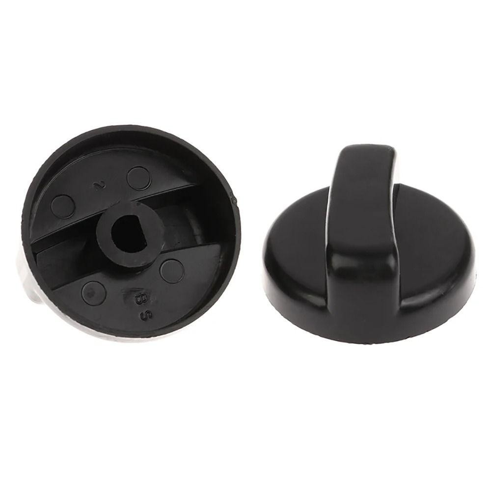 HIGHVIEWLS 1 / 2 / 5 Cái Núm Hob, Lò nướng phạm vi 8mm Bếp Gas Núm điều khiển, Bền cho đầu đốt băng ghế dự bị Tay cầm bằng nhựa Nút công tắc thay thế chung