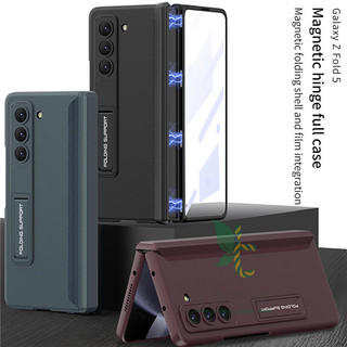 Bản Lề Từ Tính Giá Đỡ Đứng Ốp Lưng Samsung Galaxy Z Fold 6 Z Fold 5 Z Fold 4 Mặt Trước Phim Cường Lực Chân Đế Bao Gồm Tất Cả Vỏ Cứng Pc
