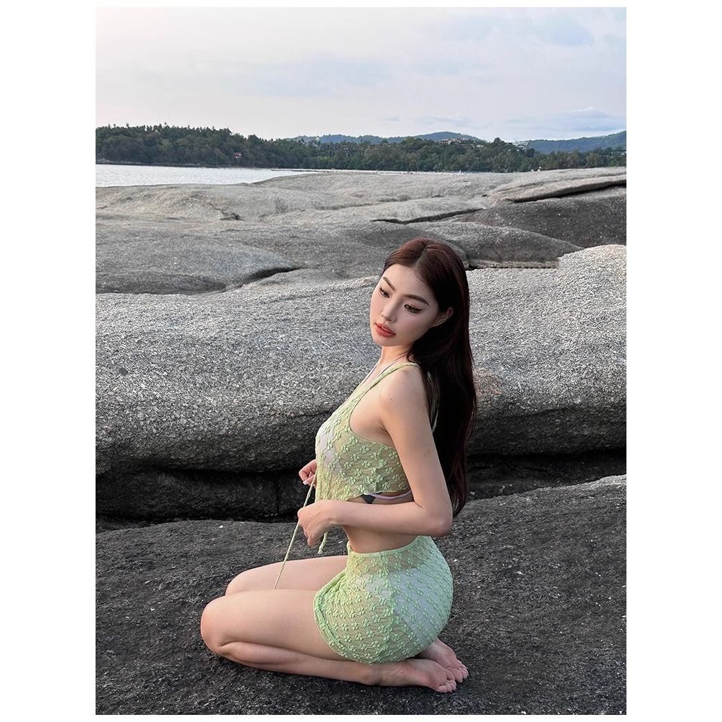 Set bộ đồ bơi bikini áo tắm 4 chi tiết có đệm ngực thời trang hottrend gợi cảm hàng QCCC XIMI BKN07