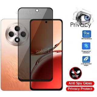 Oppo Reno 12F 5G 2024 Kính Cường Lực Riêng Chống Gián Điệp Full Cover Bảo Vệ Màn Hình Chống Peek Phim Riêng Tư Cho Oppo Reno12 F 11F Reno11F Reno12F 5G Mặt Sau Camera Bảo Vệ Ống Kính Phim