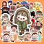 Set 50 Sticker Chibi Dễ Thương – Decal Trang Trí Đa Năng | Chống Nước | Dán Vali, Laptop, Tủ Lạnh