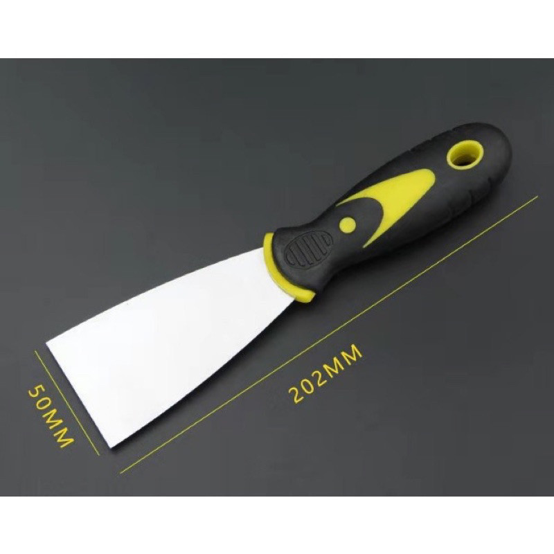 Dao xúc bột bả cạo sàn Inox không gỉ Dùng cho thi công sơn Hiệu ứng đủ Size Chắc Bền Đẹp - FE123