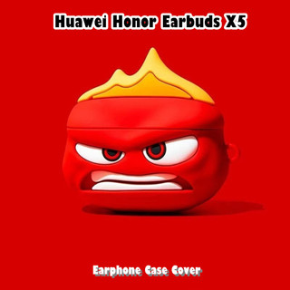 [imamura] Dành Cho Huawei Honor Earbuds X5 Ốp Lưng Tai Nghe Hoạt Hình Thời Trang Vỏ Silicon Mềm NO.4
