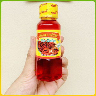 Dầu Điều Đỏ Nấu Ăn (100ml) - Dầu Màu Điều Nấu Ăn, Dầu Hạt Điều Đỏ, Nước Màu Điều, Hạt Điều Đỏ