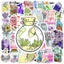 Bộ Sticker - 50 Miếng Dán Chủ Đề Hoạt Hình - Kháng Nước - Trang Trí Laptop / Vali / Đàn Ghi Ta / Laptop / Va Li