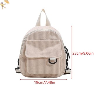 [GOU] Ba Lô Nữ Thời Trang Màu Trơn Dây Nhỏ Đơn Giản Du Lịch Thường Ngày Dung Tích Lớn Nữ Schoolbag VN