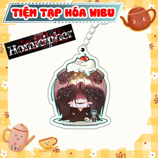 Móc Khoá Keychain Acrylic Game Homicipher Mr Crawling Mr Scarletella Chibi Cute Dễ Thương Tiệm Tạp Hóa Wibu ĐH
