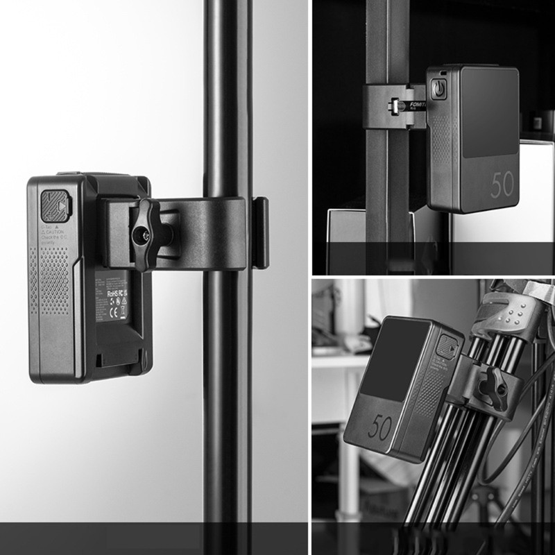 Product image Cuy Universal V Mount Kẹp Móng Vuốt Lớn Thiết Kế Nâng Cấp Cho Chân Đế Ánh Sáng 3