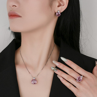 Châu Âu Mỹ ins Bộ Hoa Hồng Khô Đáy Đồng Phong Cách Mới Đá Chính 14-12mm