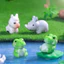 Sáng Tạo Dễ Thương Mini Ếch Cá Sấu Động Vật Nhỏ Búp Bê Rêu Micro Phong Cảnh Làm Vườn Trang Trí Cảnh Quan Biển Đồ Trang Trí DIY Decorati