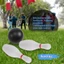 1 Bộ Bowling Cho Trẻ Em & Người Lớn 2 Bóng Với 10 Chân Cho Gia Đình Trẻ Em Và Người Lớn Sân Sau